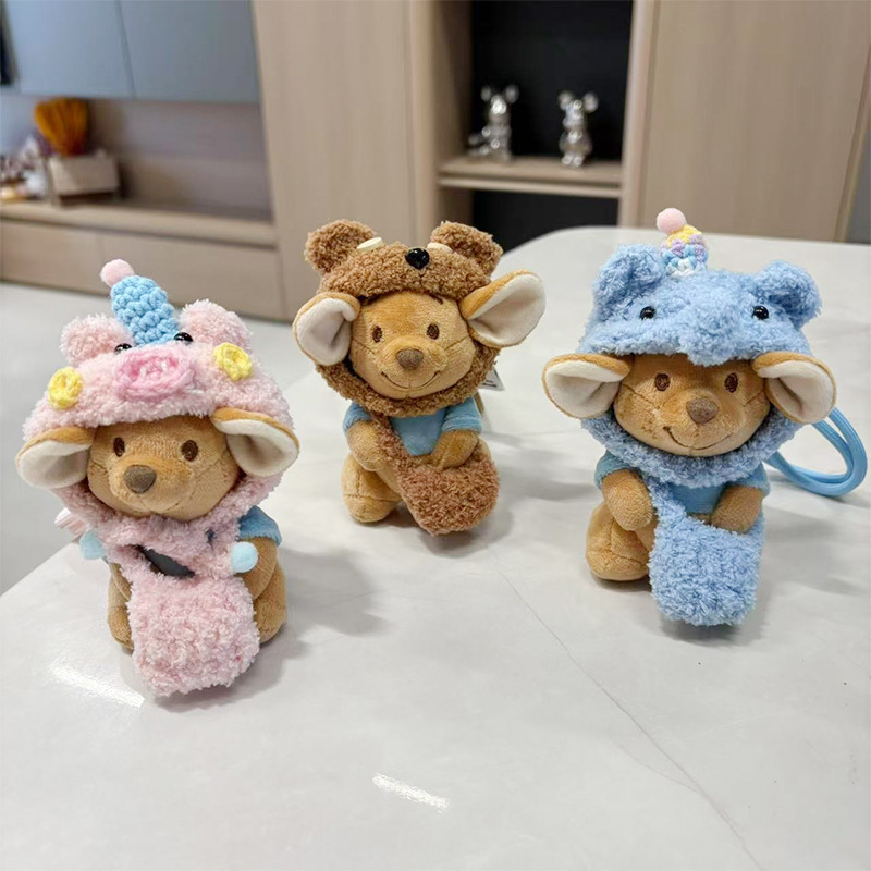Creative little bean figurines, plush pendants, keychains, cute bags, hanging decorations, accessories, birthday gifts, claw machine dolls pic 17