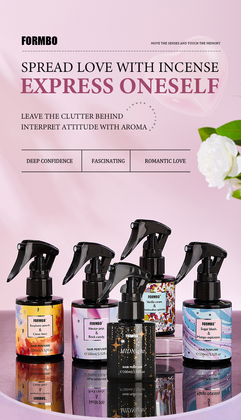 [cross-border special] FORMBO perfume para el cabello perfume fresco mujer larga duración perfume ligero perfume perfume comercio exterior al por mayor pic 2