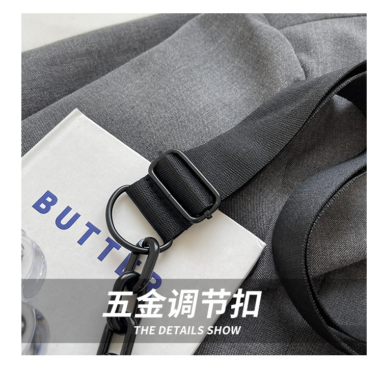 High-end Oxford fabric single-shoulder bag, casual and fashionable chain crossbody bag, cross-border versatile underarm bag for women wholesale pic 10