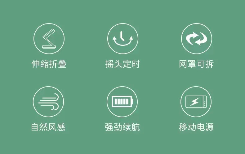 The best-selling new storage type oscillating telescopic folding fan with usb charging, M1Y floor-standing fan, is available for cross-border e-commerce supply pic 4