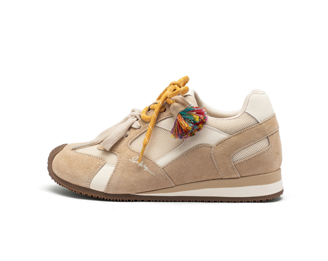 复古德训鞋女2025秋冬新款潮流透气鞋子内增高真皮百搭运动休闲鞋详情26