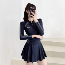 沙滩度假人鱼比基尼性感辣妹分体泳衣女海边度假拍照泳装三件套-12012详情20