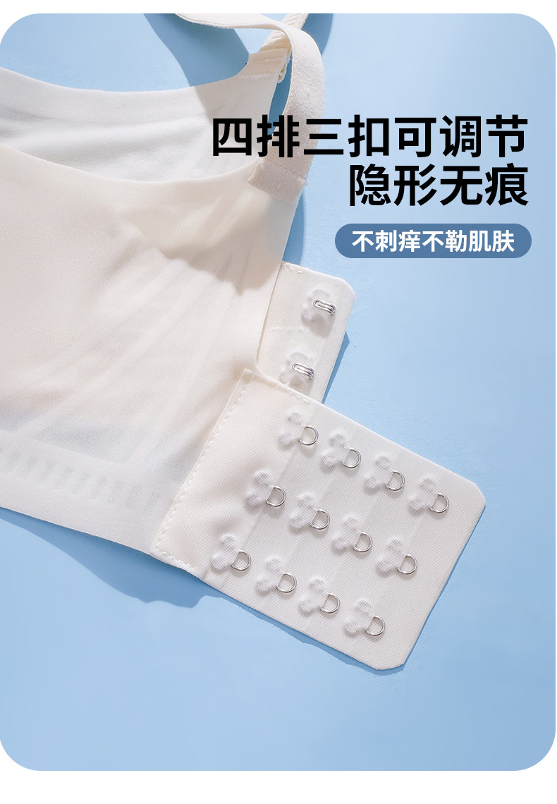 薄款果冻条无痕哺乳内衣冰丝固定软支撑无钢圈聚拢防下垂哺乳文胸详情22