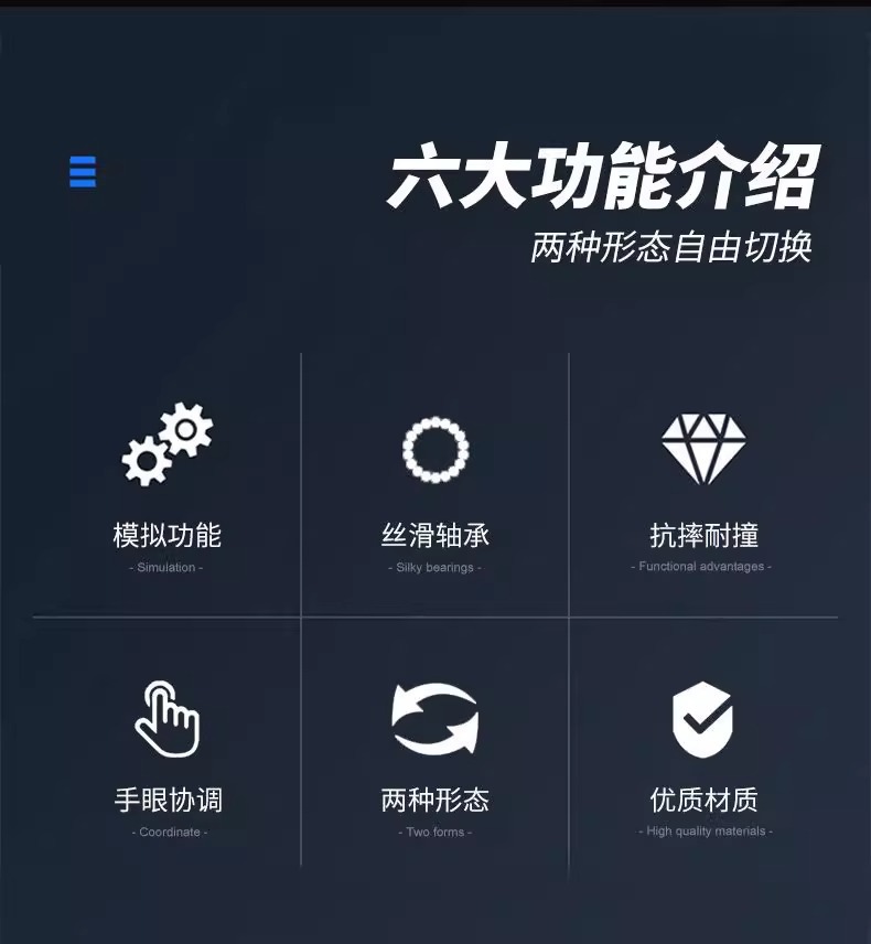 机械变形战车陀螺儿童手指变型恐龙解压玩具男孩指尖旋转泄压成人详情7