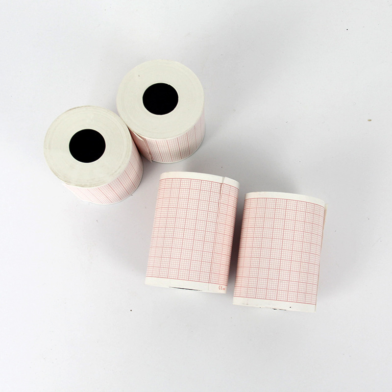 跨境专供心电图纸80mm*20mm热敏纸心电图机专用图纸心电图打印纸详情11