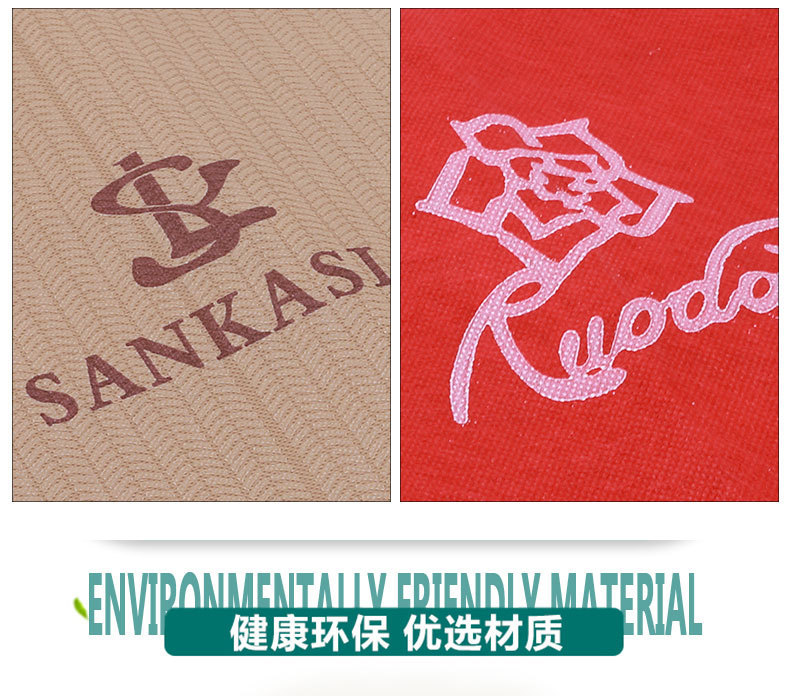 Factory direct sales of non-woven fabric bags, flat-mouth packaging bags, thick dust-proof bags for shoes, storage shoe covers, white printed logo pic 6