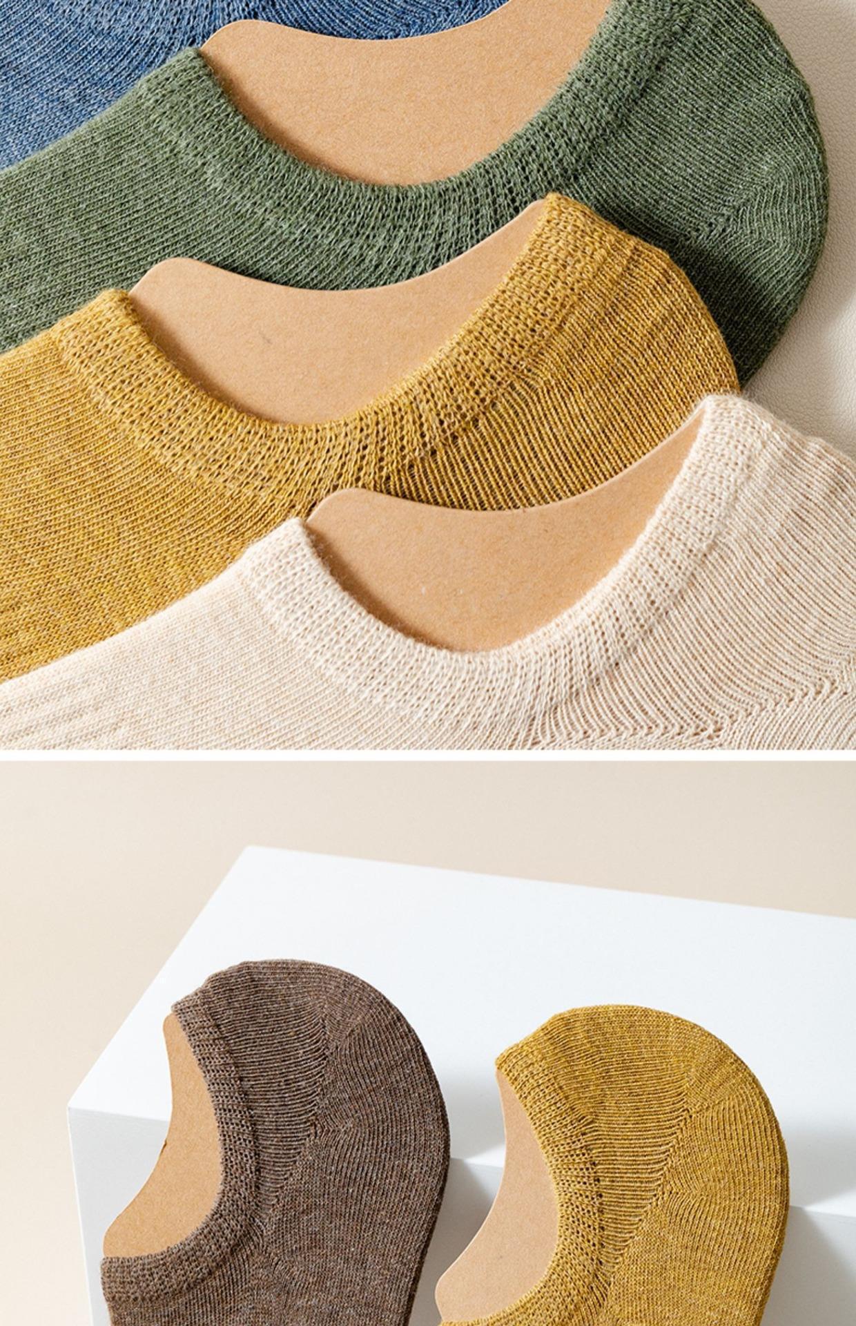 袜子男夏季韩版船袜女士薄款隐形袜硅胶防滑不掉跟浅口短袜子批发详情15