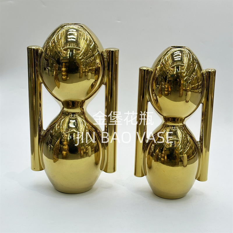 金色香炉手持中东阿拉伯节日金属欧式圆形托盘香薰炉小号工厂发货详情4