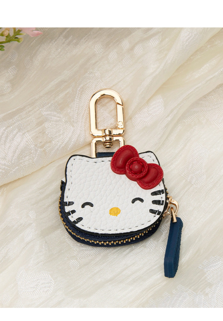 En stock lindo dibujos animados KT gato colgante alto nivel de apariencia hello kitty bolsa colgante llavero chica mejor amiga regalo pic 17