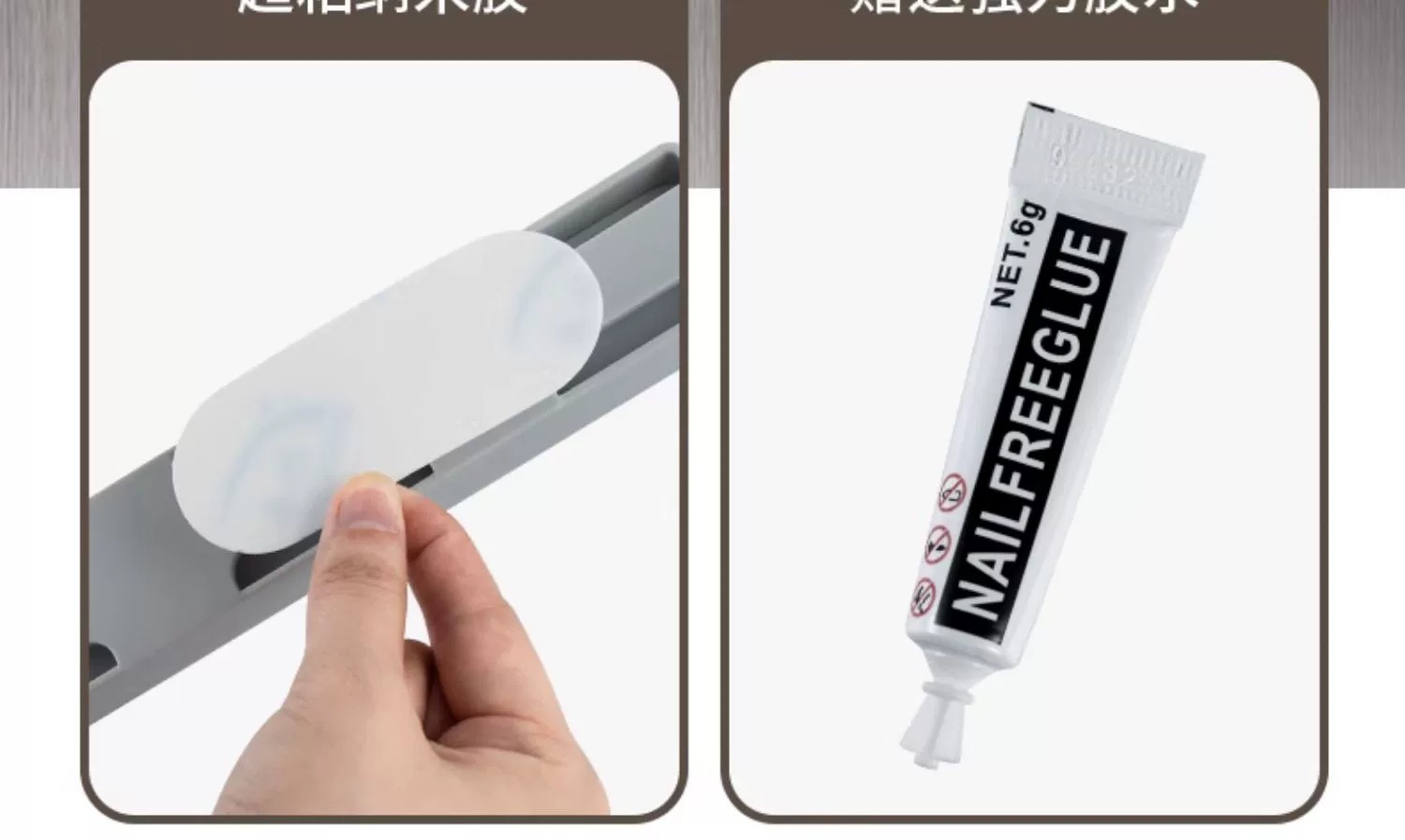 裤架批发家用抽拉滑轨裤架衣柜收纳省空间免打孔安装裤架伸缩支架详情10