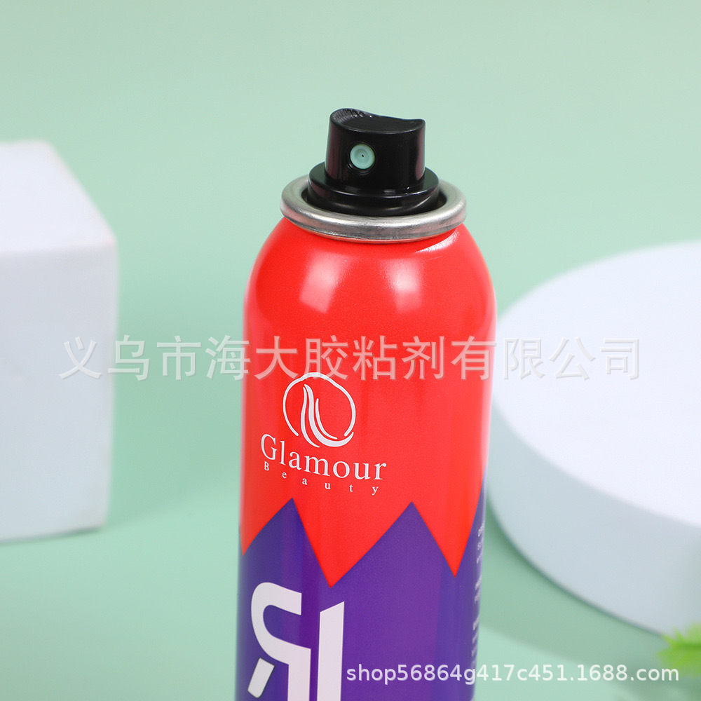 新款Lace melting 蕾丝假发专用胶水红紫喷雾 hair gule详情3