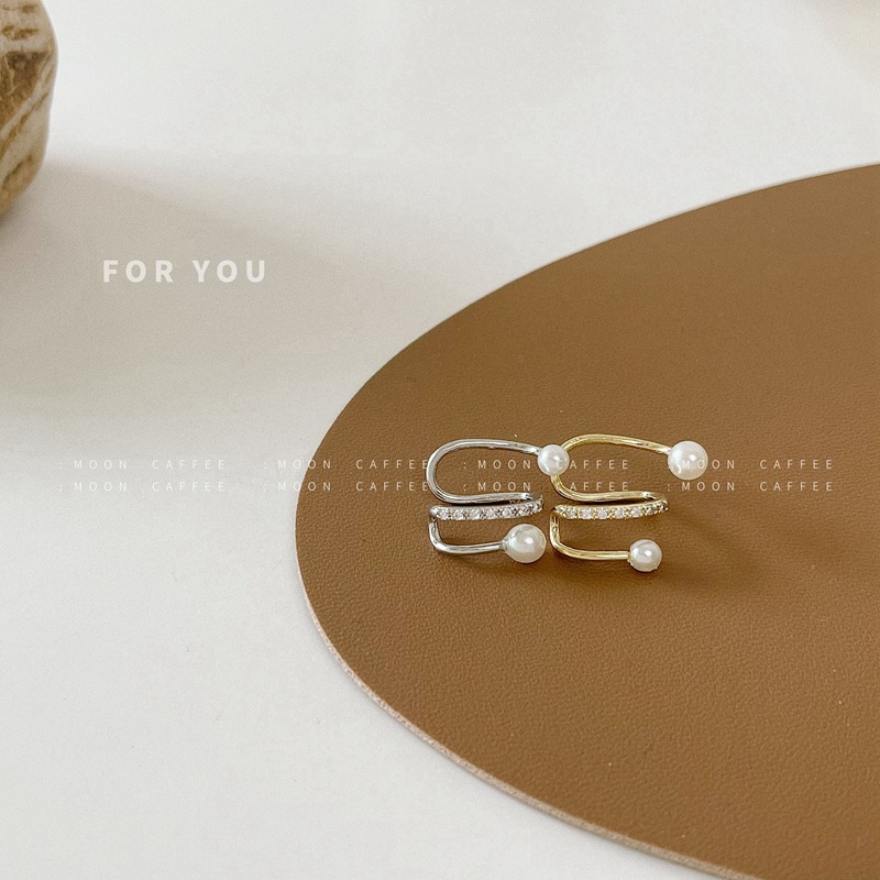 韩国小众设计感冷淡风耳夹无耳洞耳骨夹时尚气质简约波浪耳环耳饰详情10