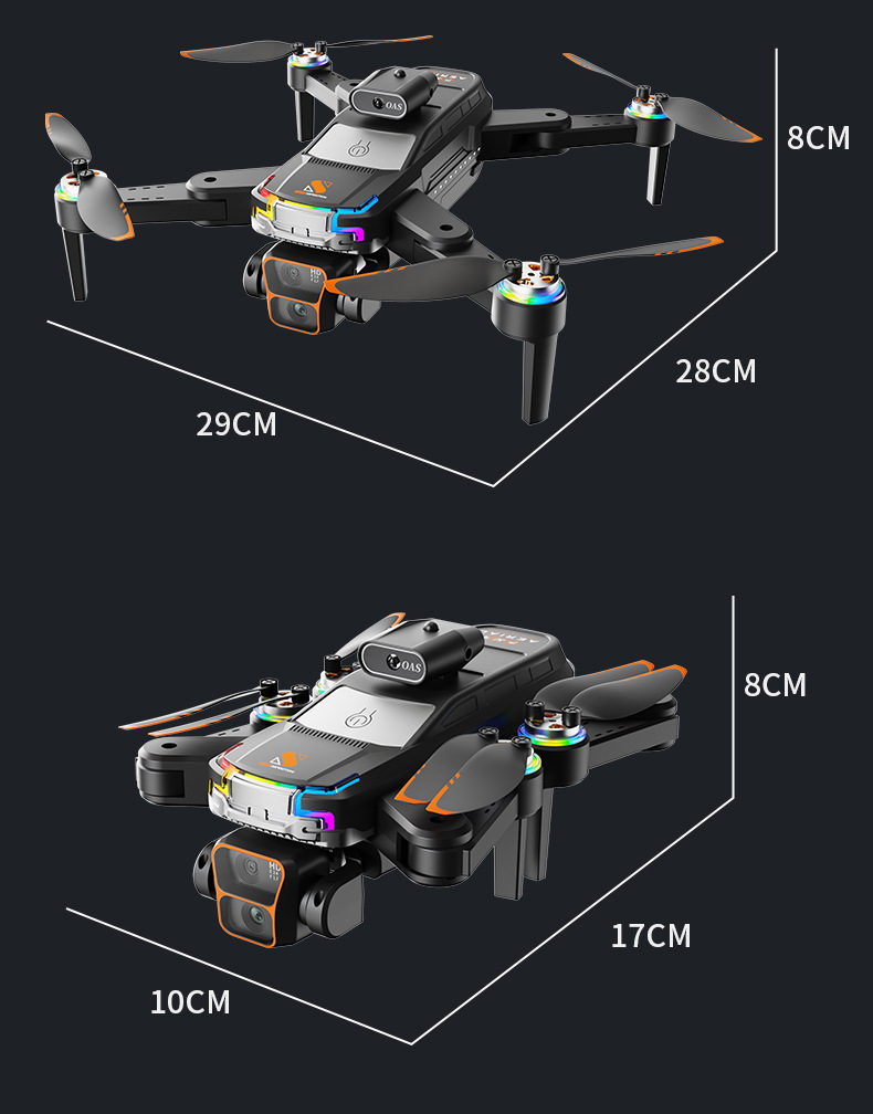 JS39跨境新品无人机带一键返航无刷电机高清屏幕航拍遥控飞机玩具详情41