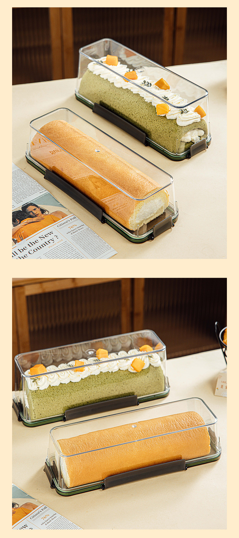 粉条面条收纳盒食品级大容量厨房装挂面意面保鲜盒杂粮食物密封盒详情9