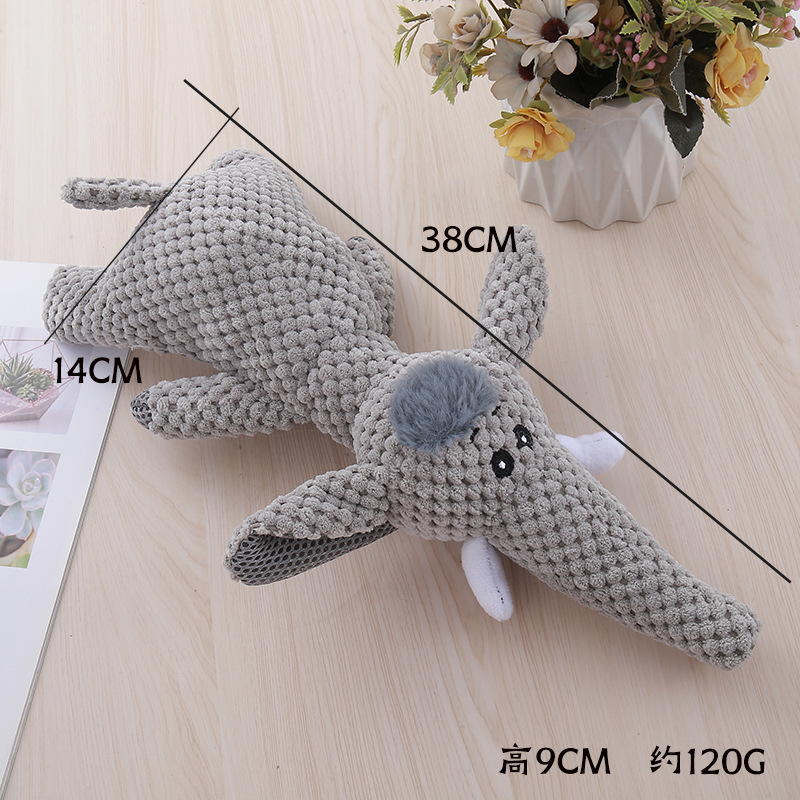Plush dogs make sounds, grind their teeth, and are durable. Pet toys, pet supplies, cat and dog toys, factory in stock, wholesale, cross-border pic 9