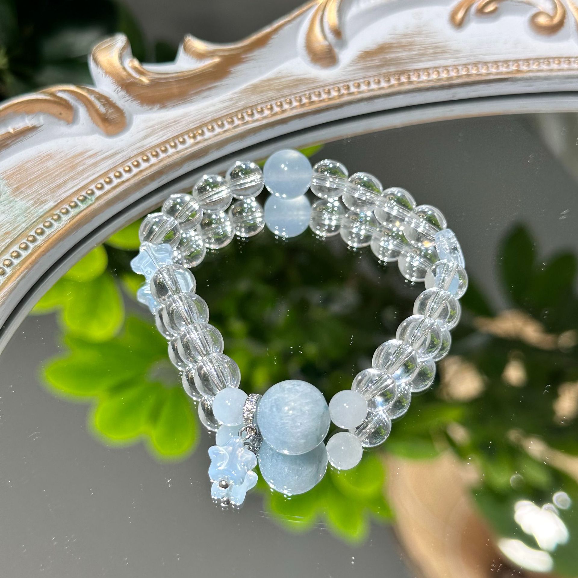 时尚小众款式手工手串天然优质水晶闺蜜情侣女生节日生日百搭饰品详情1