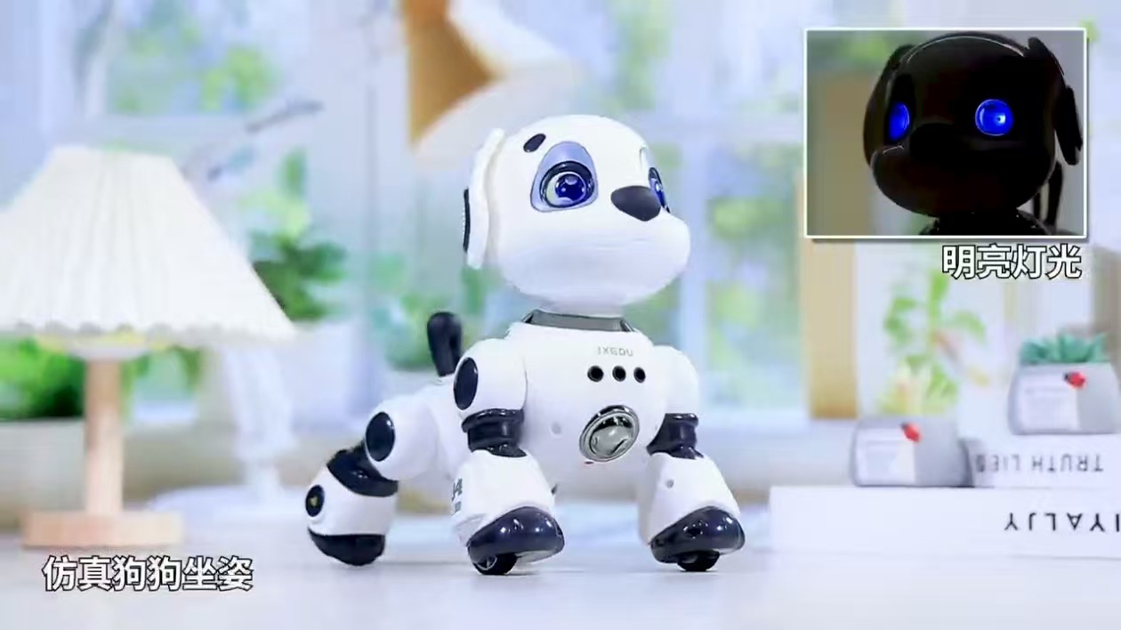 儿童益智智能遥控机器狗玩具电子宠物特技狗机器可编程男孩玩详情12