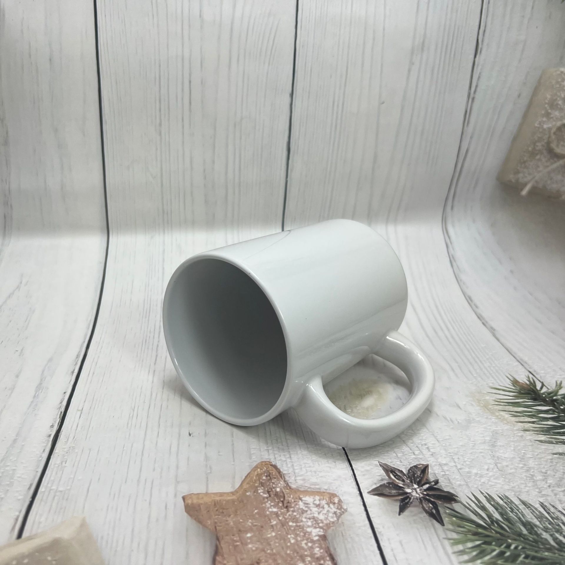 15OZ热转印马克杯印logo外贸色釉陶瓷杯大容量热升华涂层陶瓷水杯详情1