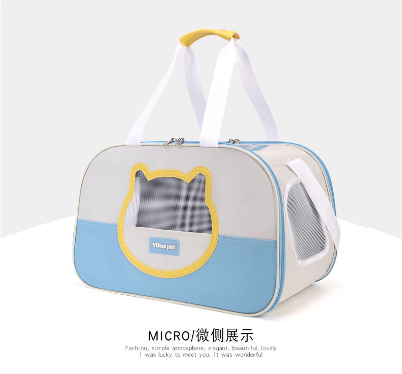 跨境猫包透气大容量外出便携包可单肩斜挎宠物背包猫狗包透气轻便详情23