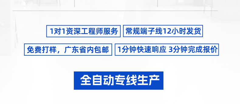 排线端子连接线 PH2.0红白排线端子线 XH2.54蓝白端子排线电子线详情3