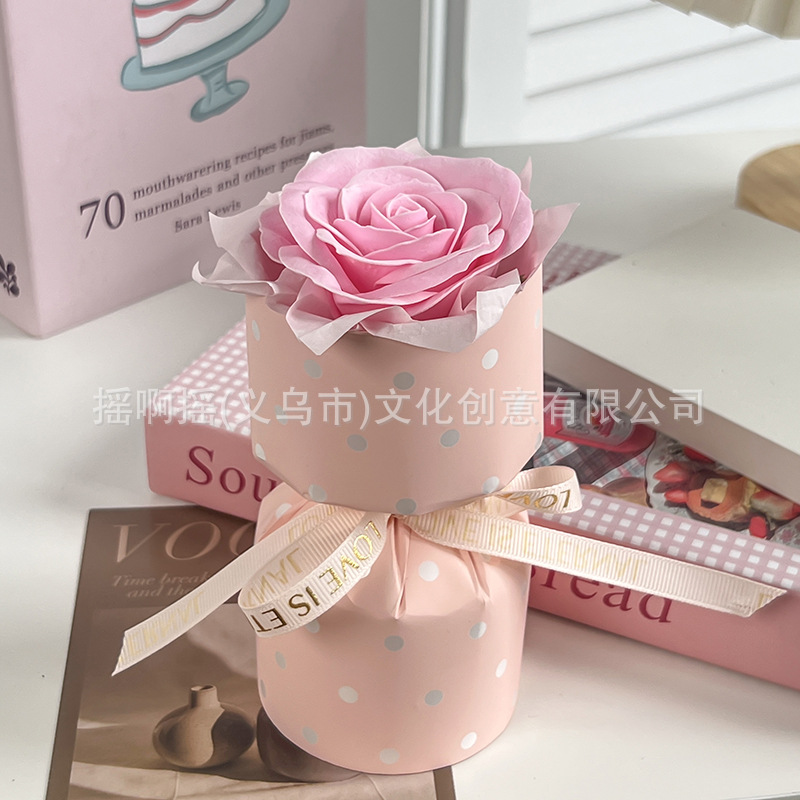 520花束生日仿真玫瑰小香风情人节母亲节成品永生花束礼物伴手礼详情6