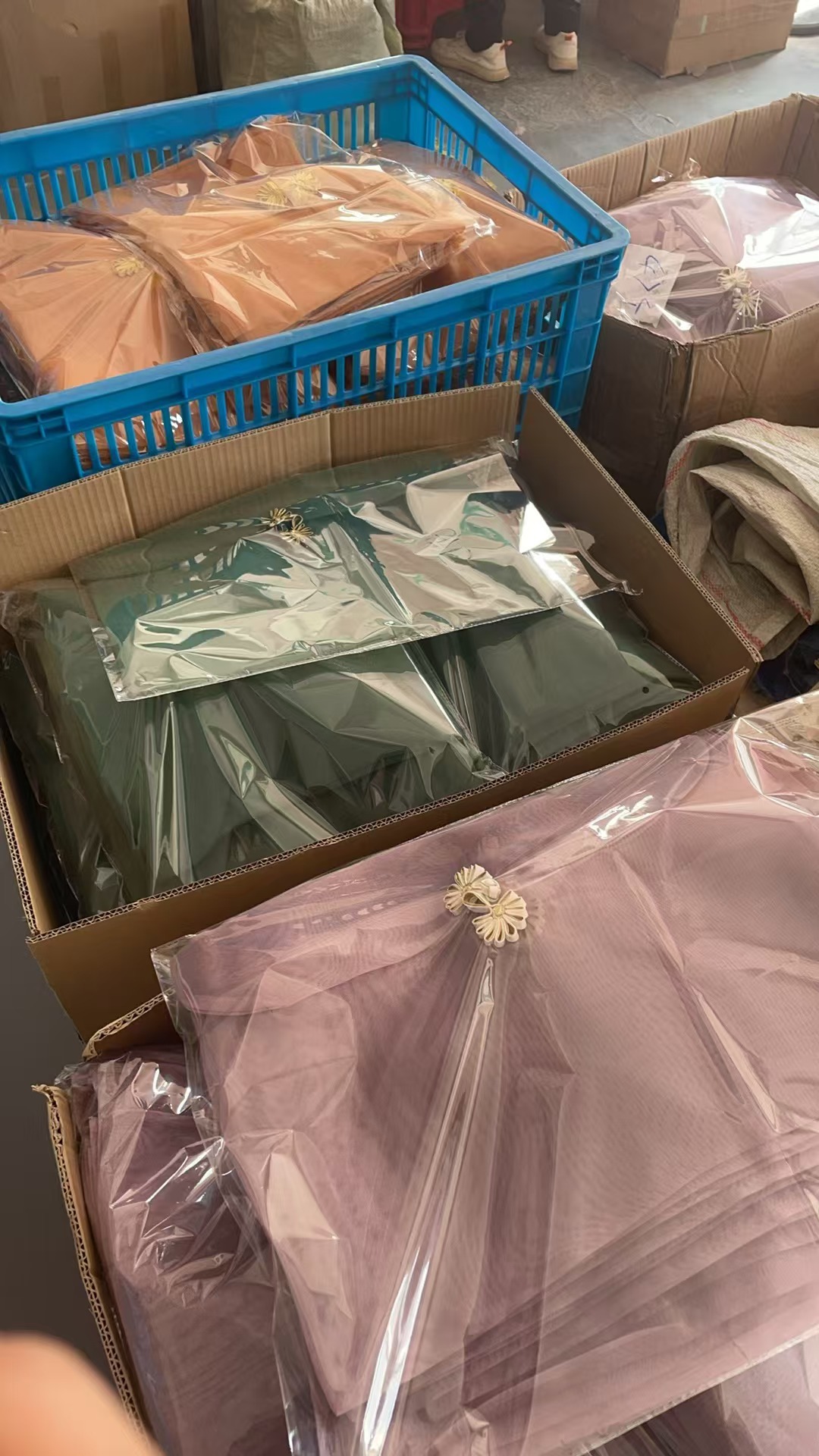 高密度无光纱翻盖袋丝巾旗袍内衣服饰专用包装袋中国风信封收纳袋详情11