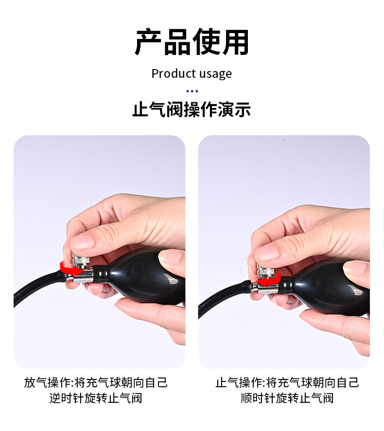 New cross-border portable adult inflatable cervical traction device, home health care multi-color full fleece inflatable neck guard pic 11