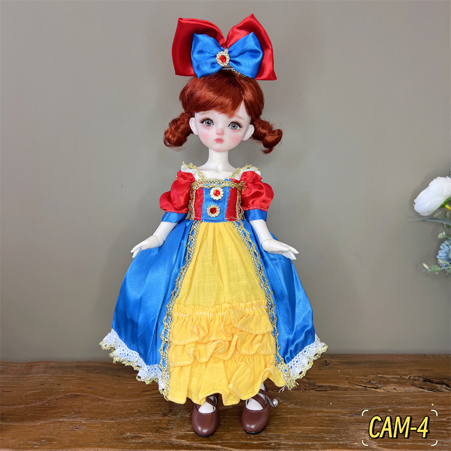 6分BJD玩偶换装衣服30厘米洋娃娃衣服森系可爱卡通洛丽塔裙子详情4