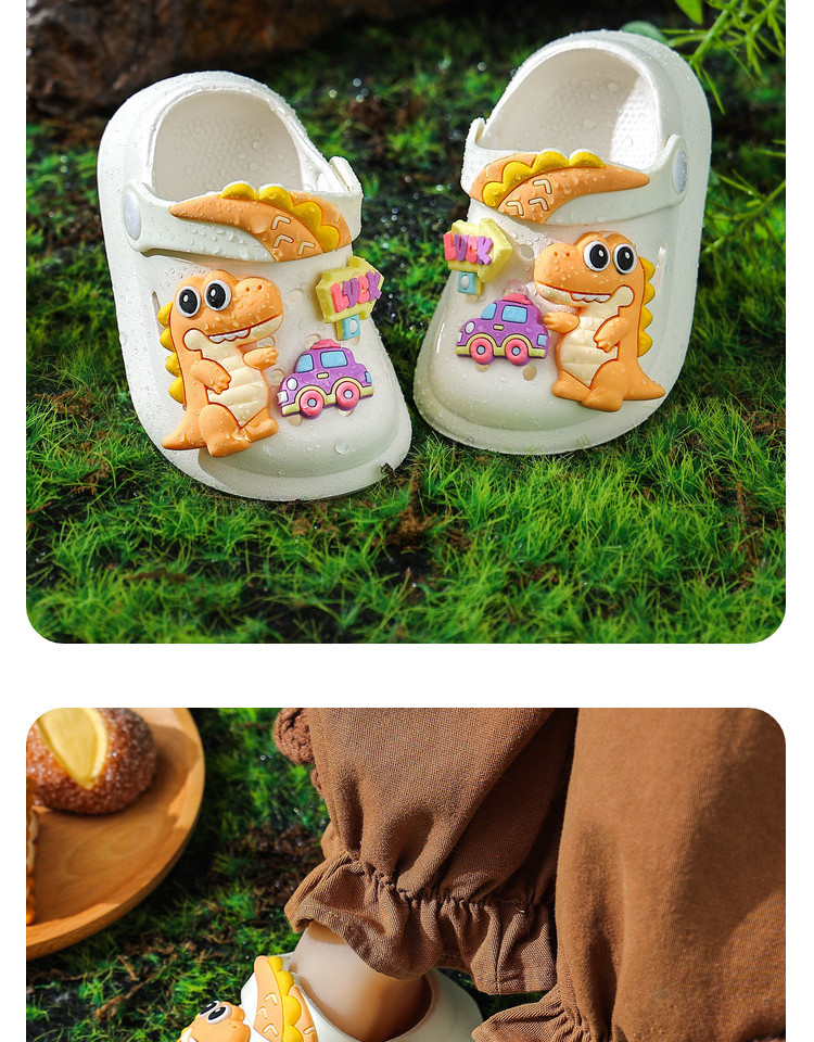 儿童凉拖鞋夏季卡通小男孩软底防滑男童包头中小童包头宝宝洞洞鞋详情15