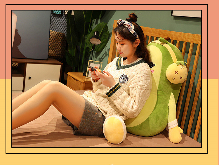 Cute avocado plush toys, fruit dolls, throw pillows, internet-famous stuffed dolls, birthday gifts for girls and children pic 7