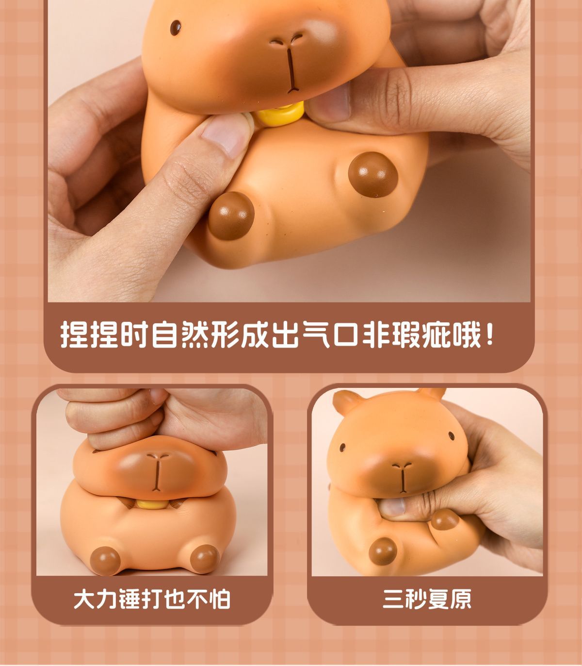 New and unique Kabipbala Squeeze and Relieve Stress toys, Ruby Bubble-blowing squeeze toys, Slow Rebound Release toys pic 14