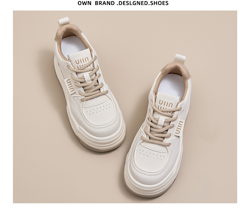 女式休闲单鞋7CM厚底增高小白鞋子女鞋百搭小个子运动休闲板鞋详情17