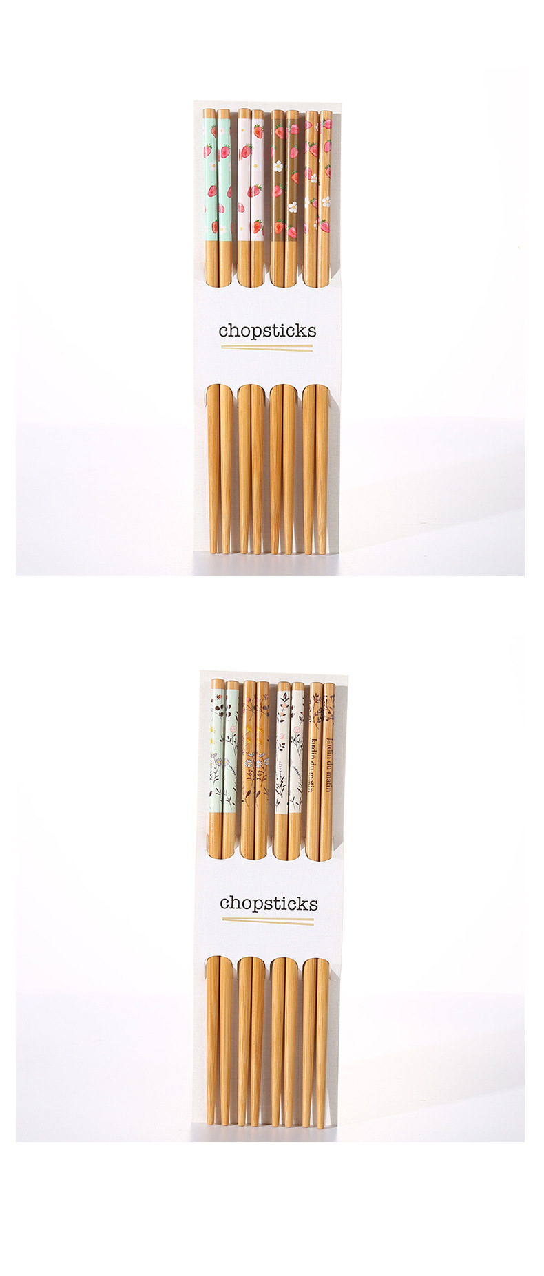 加工定制楠竹日式餐具木筷子餐厅家用竹木质筷子套装礼盒装礼品详情8