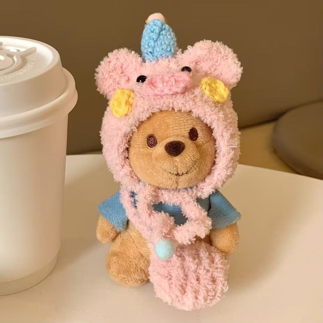 Kangaroo Dongdi Little Bean plush toy bag pendant car keychain as a birthday gift for my girlfriend and best friend Little Bean pic 2