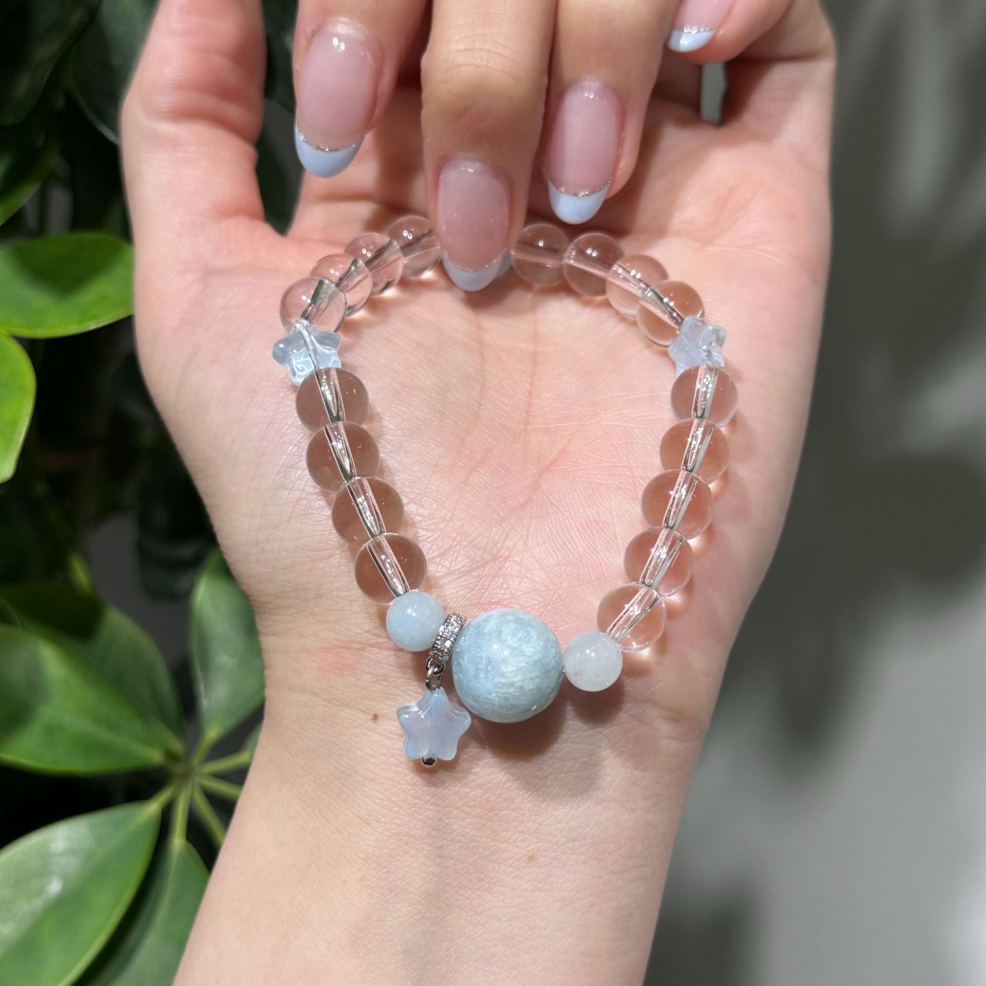 时尚小众款式手工手串天然优质水晶闺蜜情侣女生节日生日百搭饰品详情4