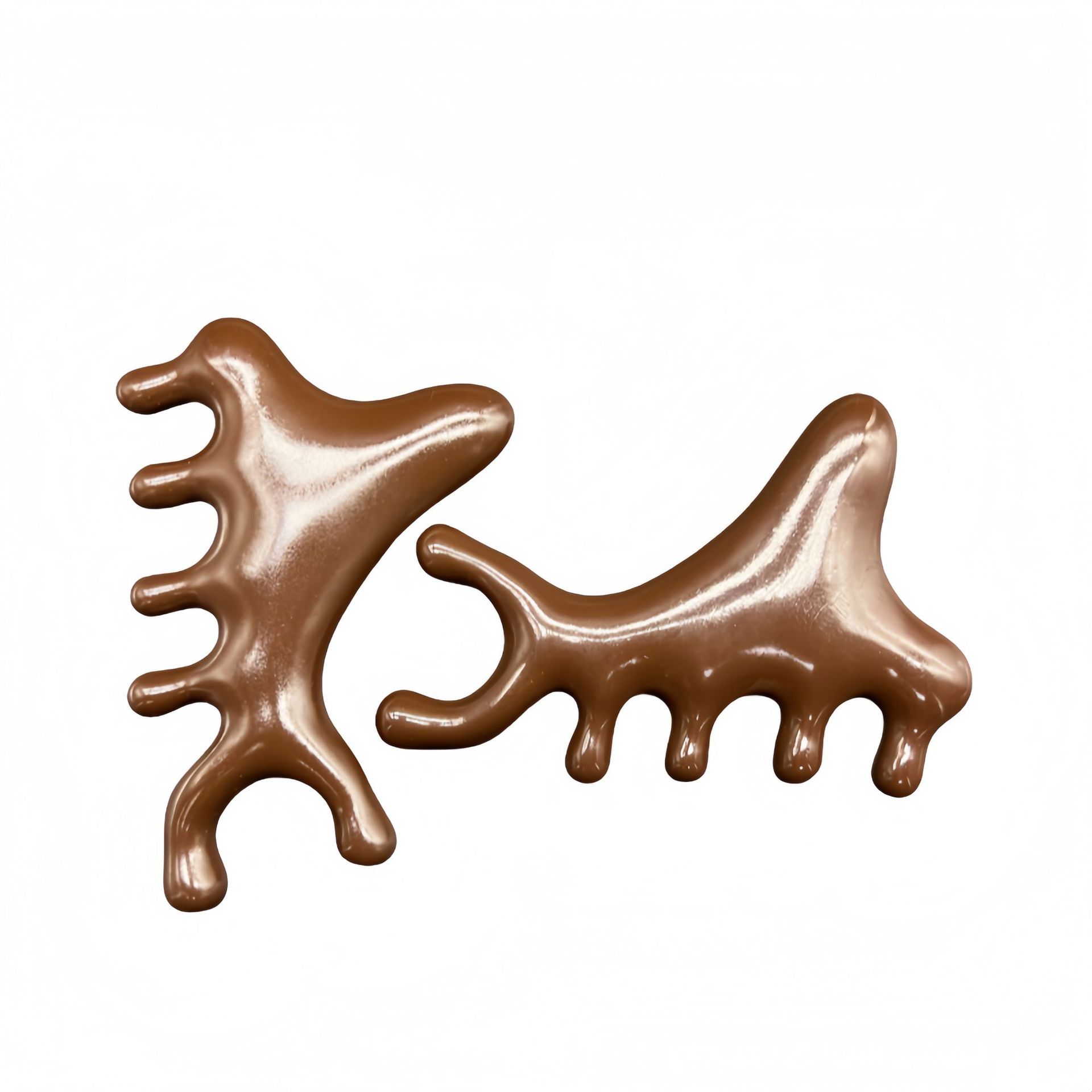 按摩梳子筋络梳天然树脂女头部经络梳五齿头梳刮痧按摩器美容工具详情6