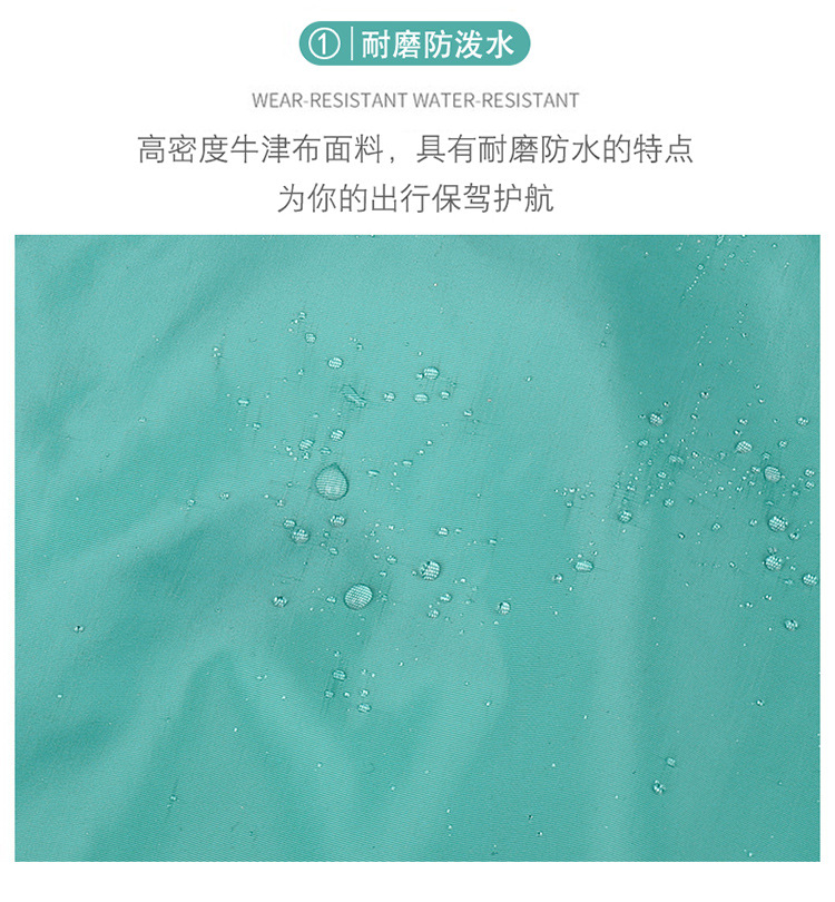跨境可折叠购物袋双层手提加厚单肩包超市环保收纳袋子网兜买菜包详情7