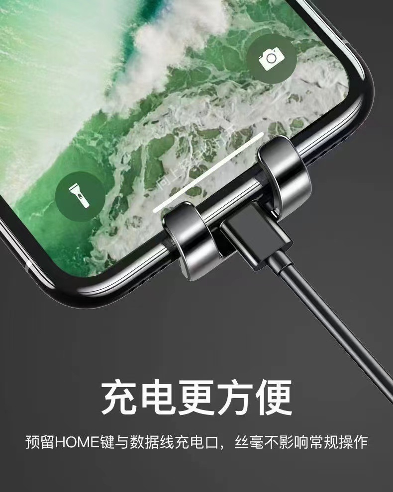 车载手机支架汽车横竖出风口手机导航支架重力可伸缩自动锁手机架详情4