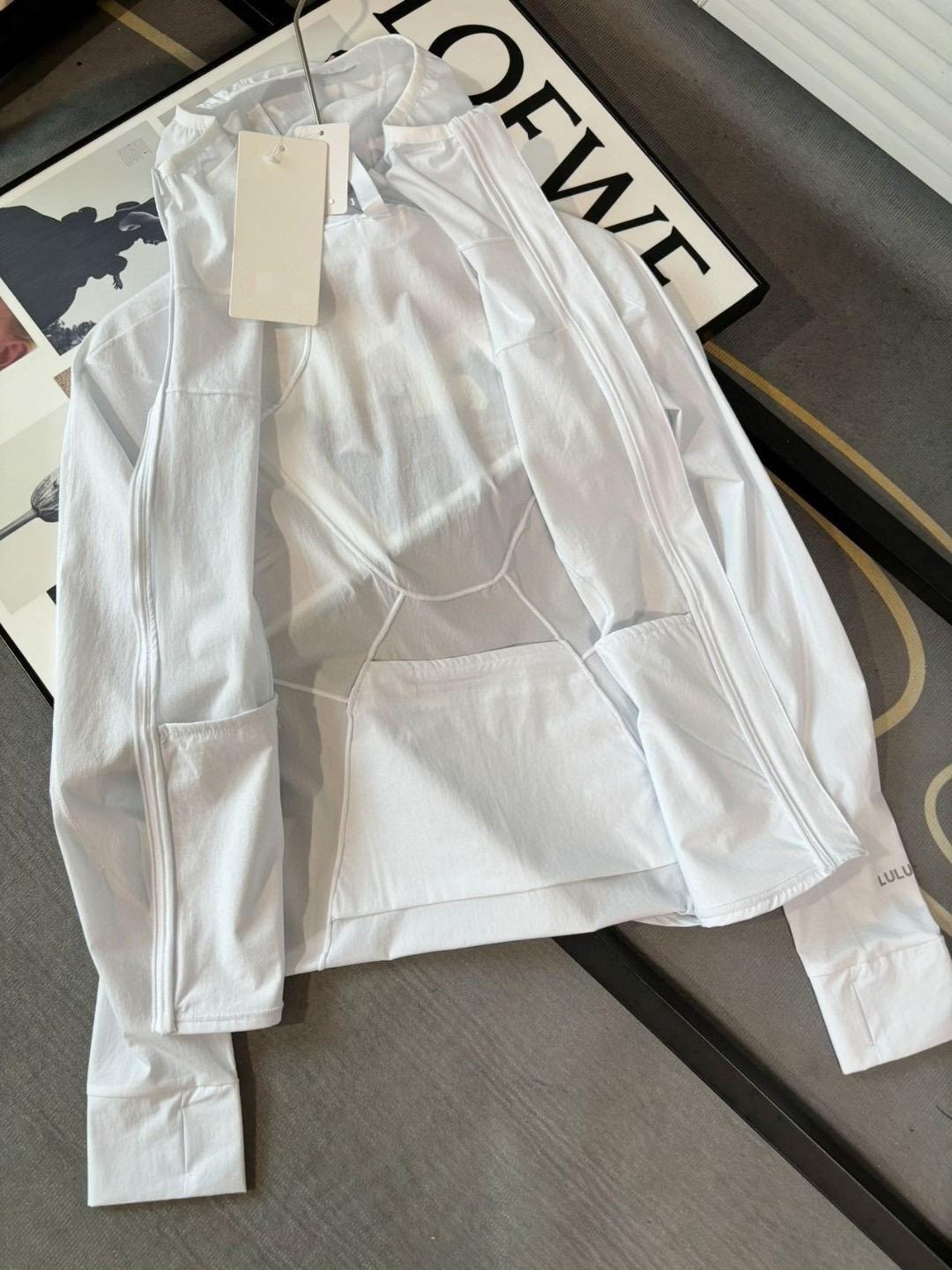 lulu防晒衣同款mistover防晒外套女瑜伽服收腰显瘦高版细节一致详情8