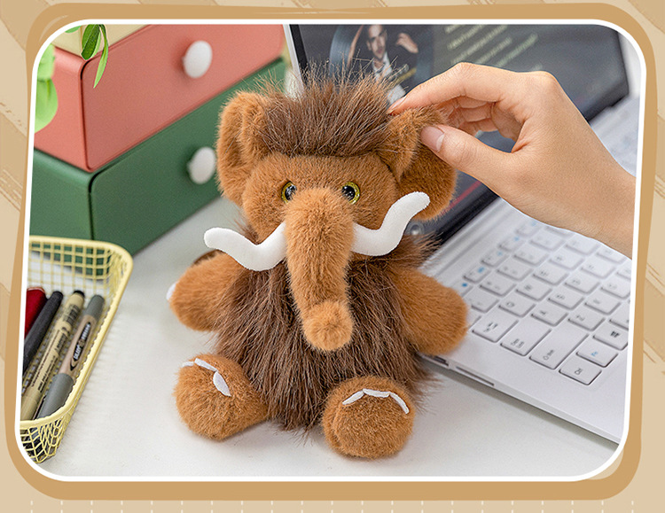 毛绒玩具猛犸象掌中宝熊传说小玩偶公仔娃娃包包挂饰摆件潮玩批货详情10