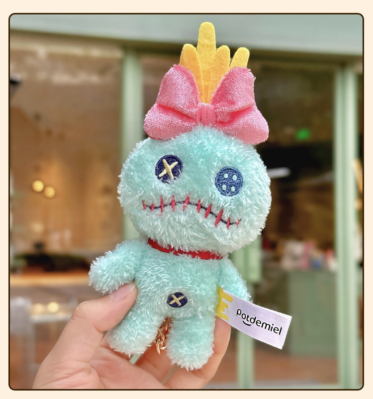 The official Disney potdemiel honey jar, Disney-style small gold pendant, plush toy, and schoolbag are so cute pic 4