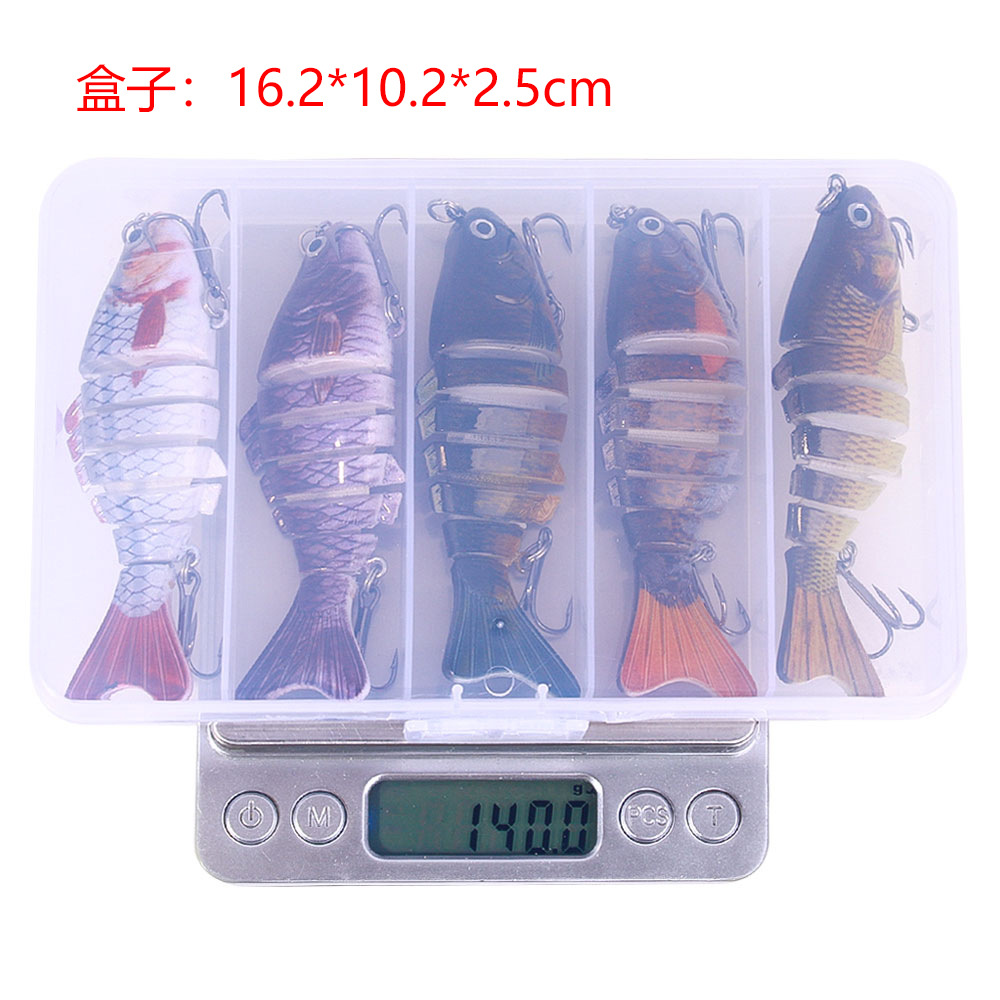 New 7-segment 10CM multi-segment fish bait from Lure bait wholesale, Mino hard bait, Hengjia vib fish bait pic 31