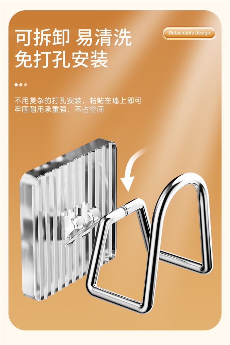 Wholesale of kitchen wall-mounted thickened high-load-bearing water filter rack, sponge rack, multi-functional sink and draining rack without drilling holes pic 11