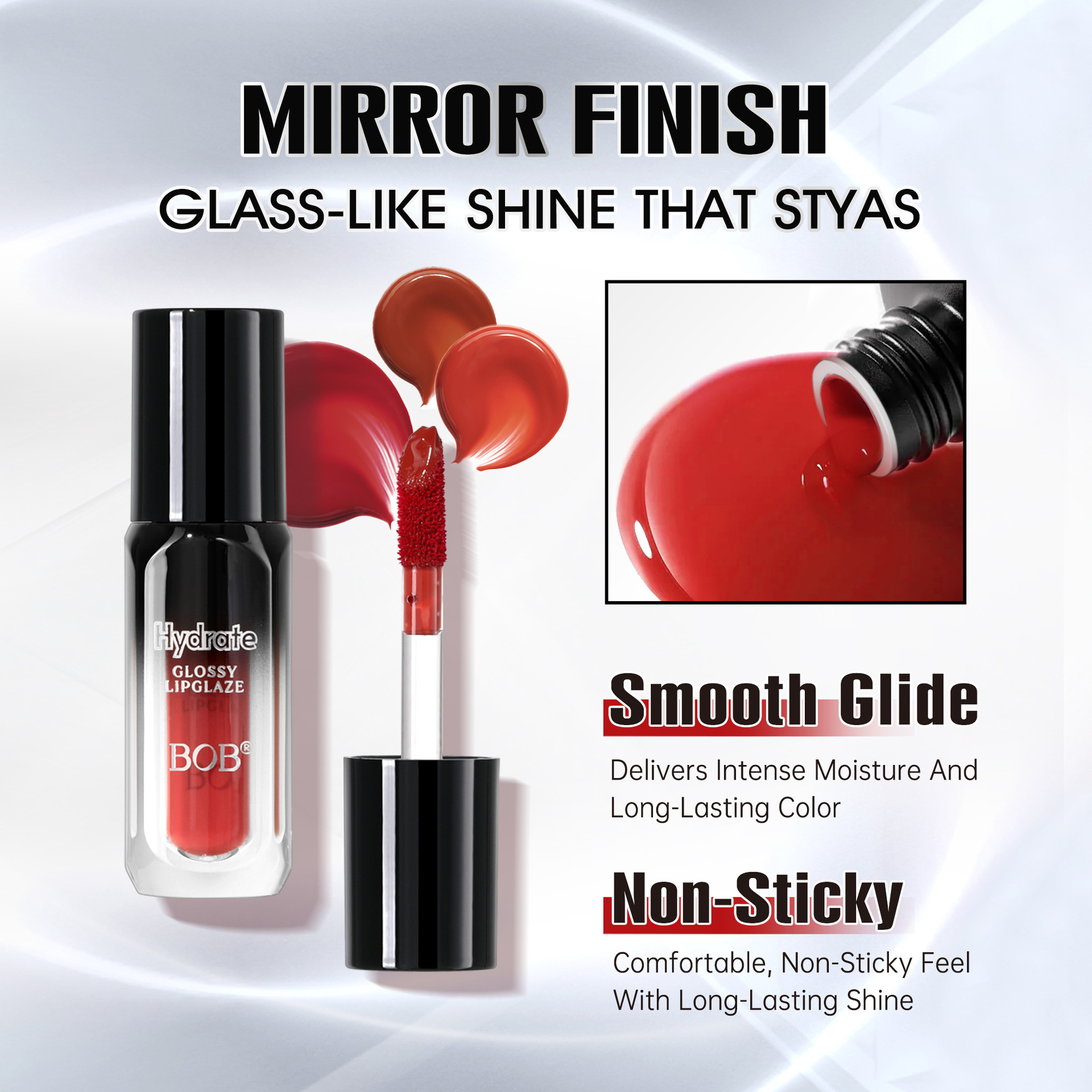 Cross-border B0B Multi-color Pearlescent Lip gloss pic 3