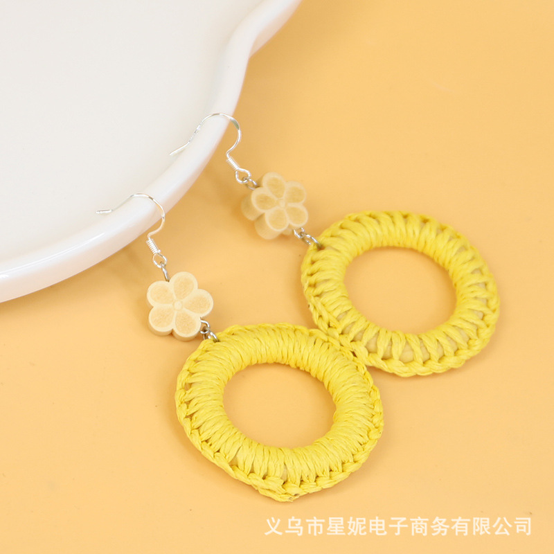 Wholesale of Sparkling Zircon earrings and earrings: Simple and fashionable earrings, versatile earrings and accessories for women, trendy styles pic 3