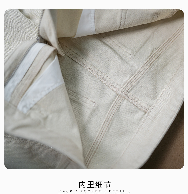 Factory direct sales of new design-sense pocket embroidered gold-threaded jeans and floor-length pants for women, fashionable wholesale pic 18