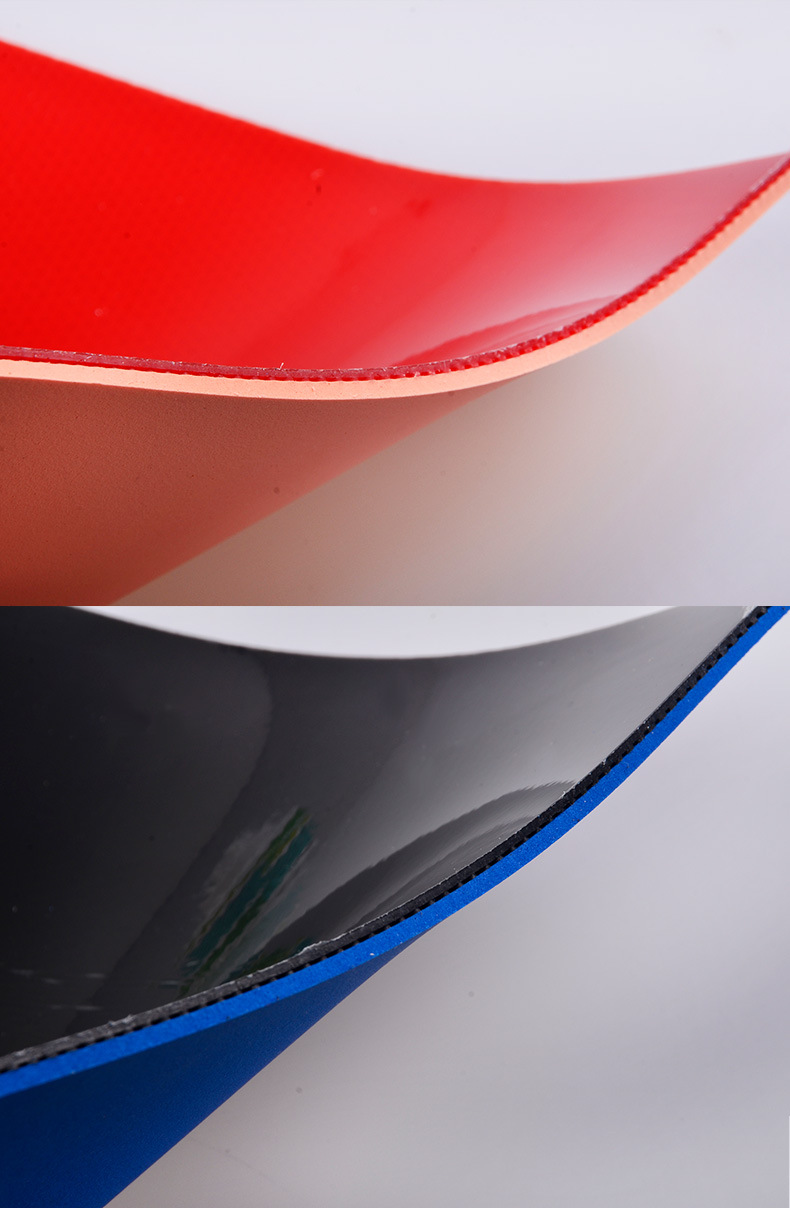 729普及纵横乒乓球拍胶皮初学训练型GS粘性反胶套胶彩色正品详情9