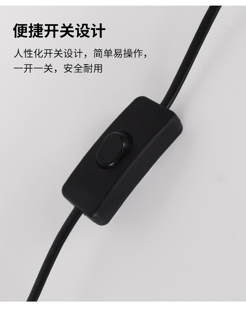 全光谱LED台灯卧室书房学生护眼灯儿童看书写字无频闪专用台灯详情14