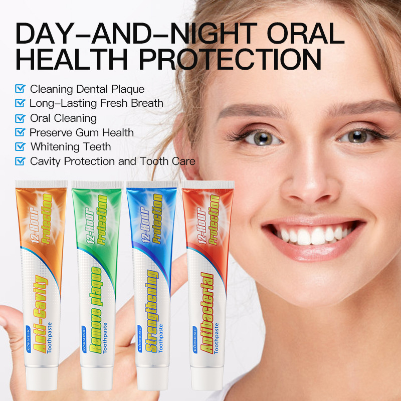KORMESIC all-English toothpaste to reduce stains, clean mouth, freshen breath and prevent tooth decay toothpaste pic 21
