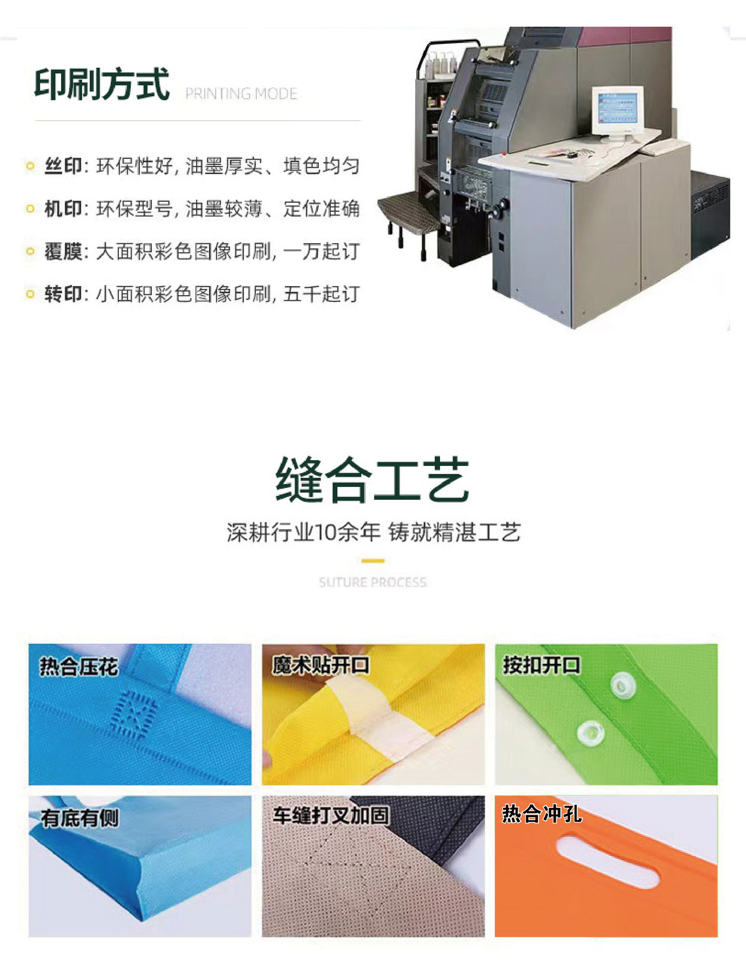 Custom-made non-woven fabric handbags, clothing store bags, gift bags, laminated eco-friendly shopping bags, custom-made non-woven fabric bags pic 27